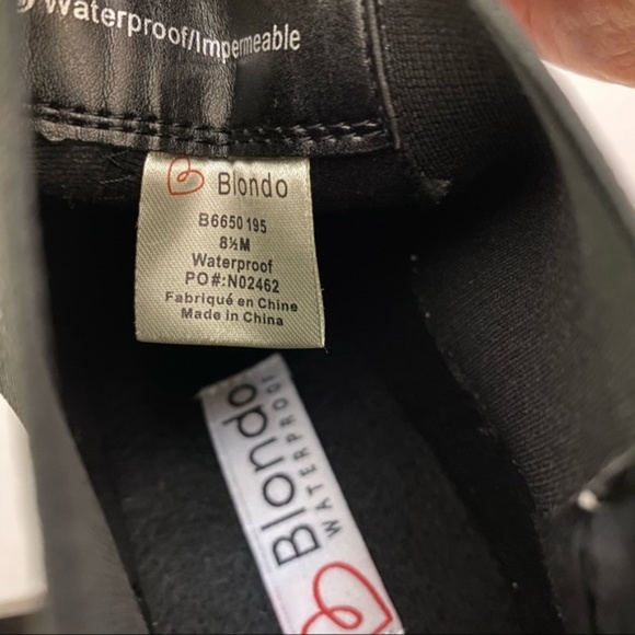 Blondo Women's Emelia Waterproof Ankle Bootie Pointed Toe Snakeskin Print NEW - Picture 5 of 5